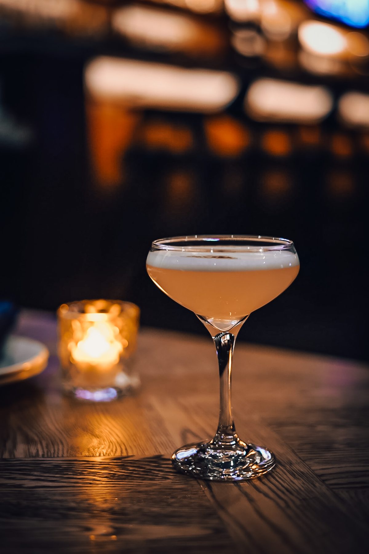 A cocktail at the bar