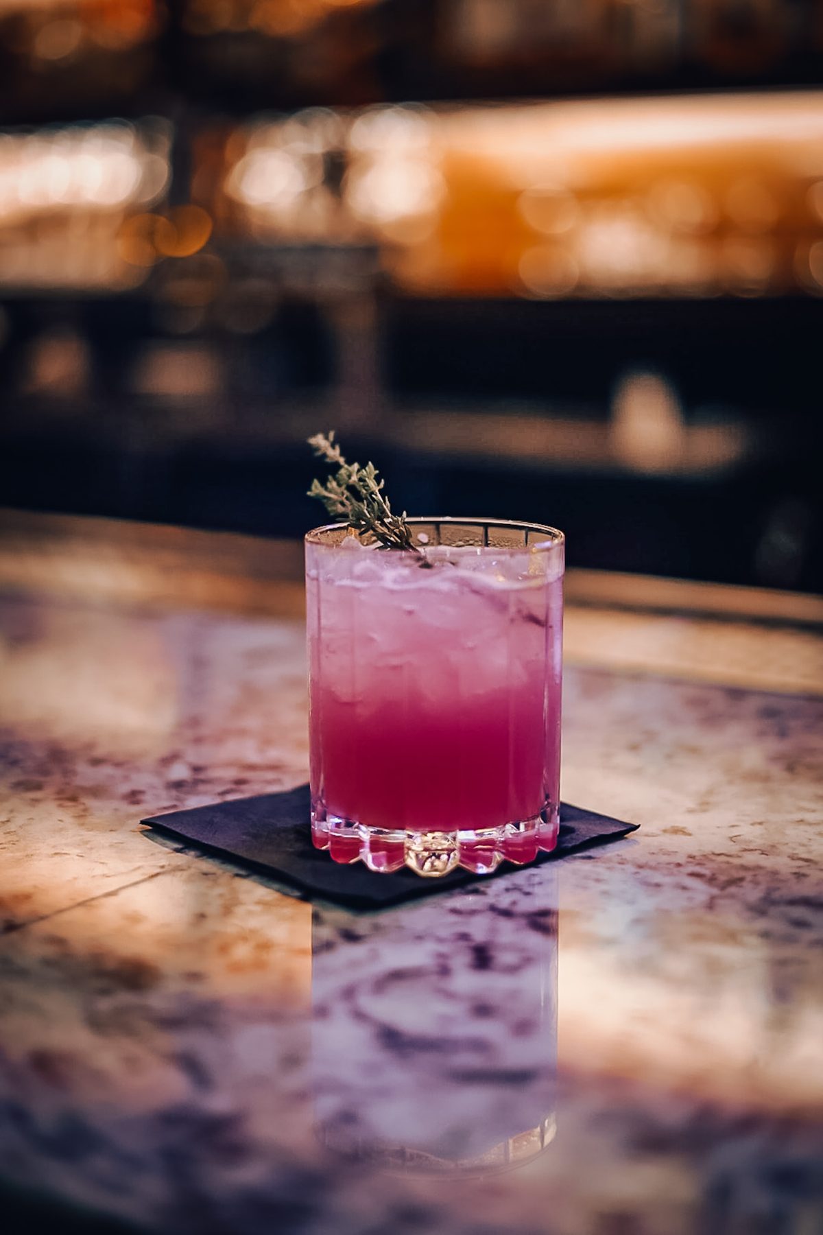 A cocktail at Doc’s Lounge