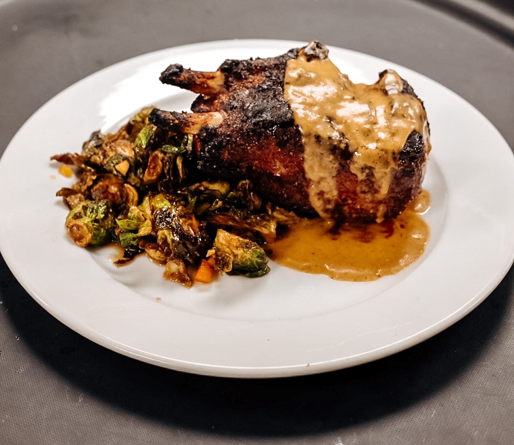 Double Barrel Duroc Pork Chop